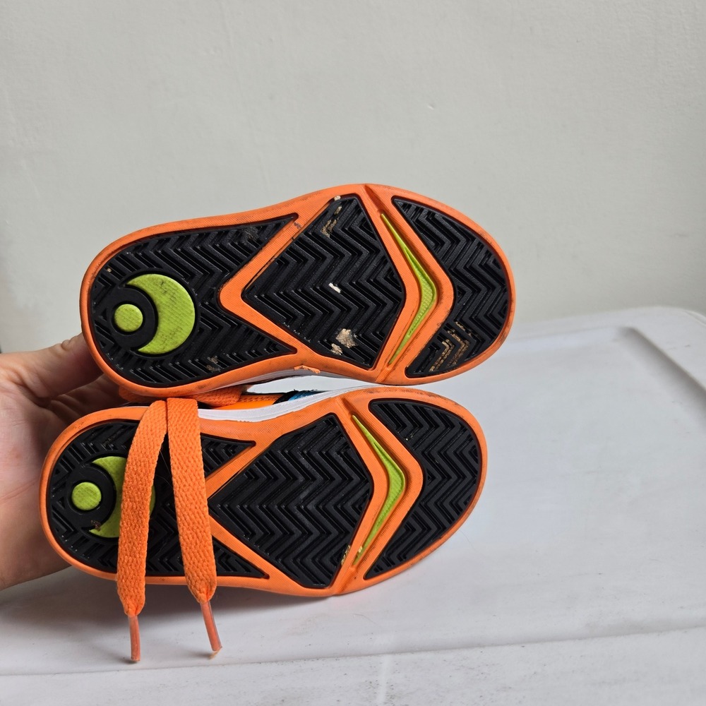 Osiris 6 High Top Sneaker Toddler Multi Color Good Skate Perforated Patent - Picture 3 of 4